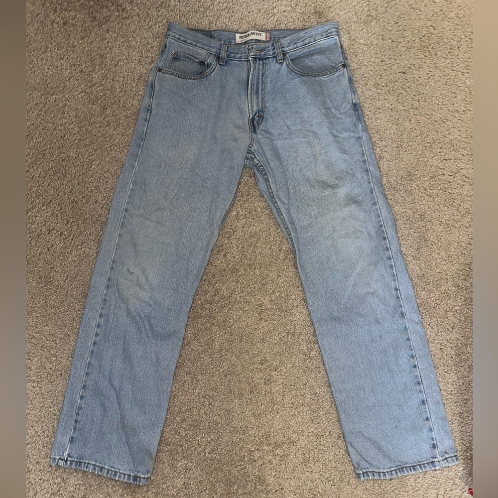 Levi's Light Blue Straight-Leg Men's Jeans